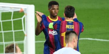 Barcelona gusta gana y golea al Ferencvaros en su debut en la Champions League