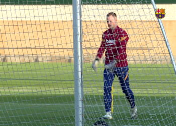 Ter Stegen celebra su regreso