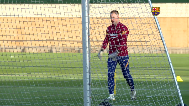Ter Stegen celebra su regreso