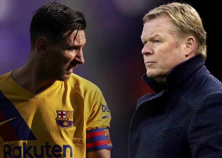 Ronald Koeman salió en defensa de Messi tras la explosiva entrevista de Setién