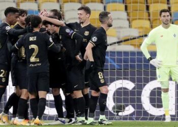 Barcelona humilla en Champions  4 – 0 al Dinamo Kiev