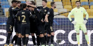 Barcelona humilla en Champions  4 – 0 al Dinamo Kiev
