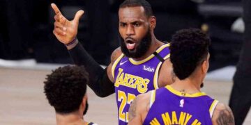 Lebron James y otras figuras del deporte de Estados Unidos celebraron la victoria de Biden