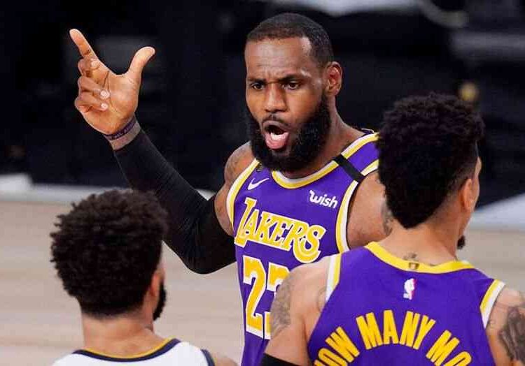 Lebron James y otras figuras del deporte de Estados Unidos celebraron la victoria de Biden