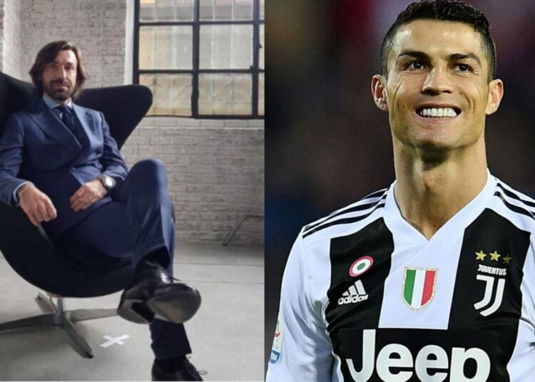 Andrea Pirlo lanzó una crítica a Cristiano Ronaldo por su individualismo en la Juventus