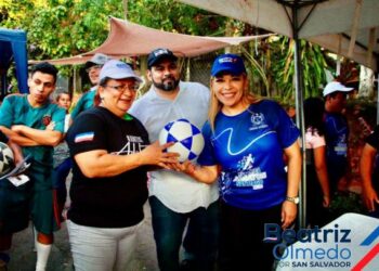 La única candidata con un importante aporte al deporte es Beatriz Olmedo