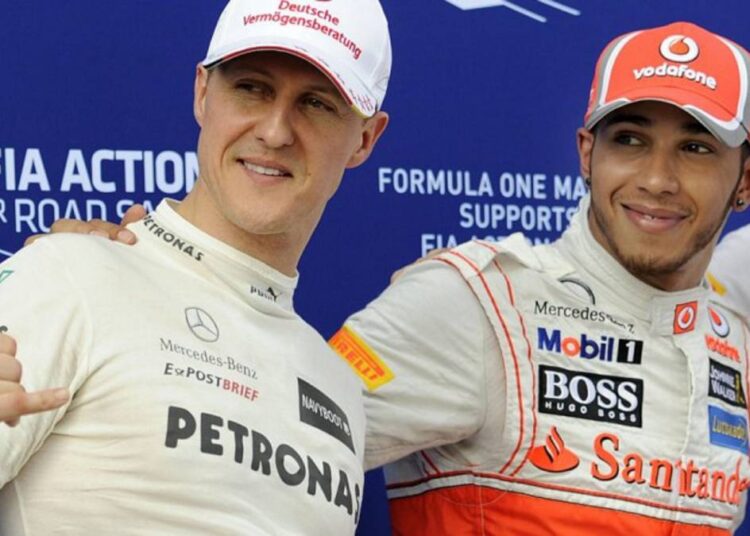 La comparación Hamilton Schumacher que duele a los ‘ferraristas’