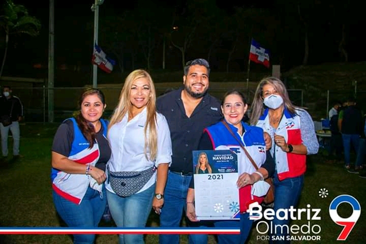 Beatríz Olmedo comparte cena con los defensores del voto en San Martín