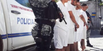 PNC captura a banda de traficantes de droga en Ciudad Delgado