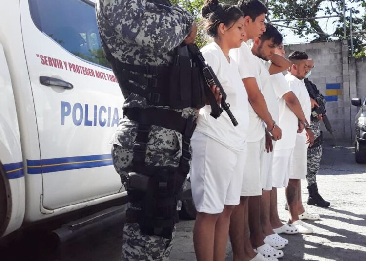 PNC captura a banda de traficantes de droga en Ciudad Delgado