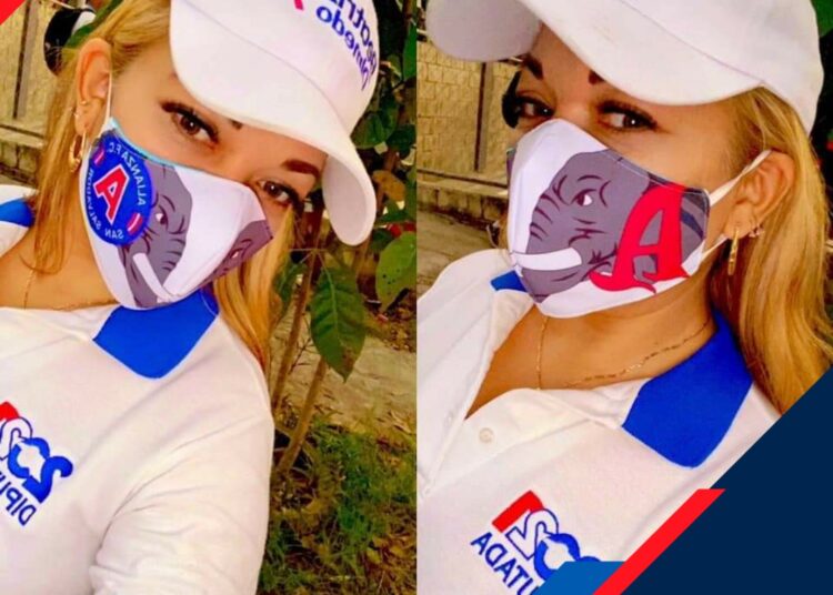 «Orgullosa del equipo de mi corazón Alianza FC» Olmedo