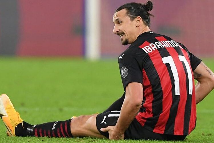 Ibrahimovic se lesiona nuevamente