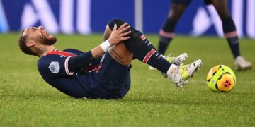 El PSG descartó que la lesión de Neymar sea una fractura
