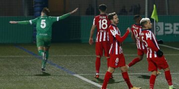 ¡Batacazo! Atlético de Madrid fue eliminado de la Copa del Rey