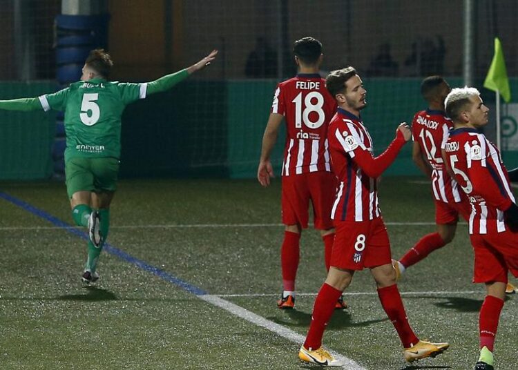 ¡Batacazo! Atlético de Madrid fue eliminado de la Copa del Rey
