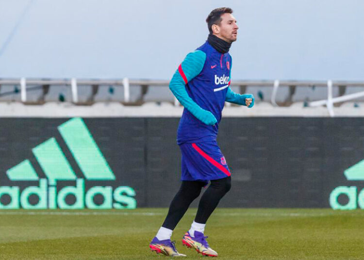 Preocupante situación de Messi: baja de nuevo en los entrenamientos
