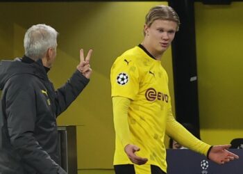 Erling Haaland suena fuerte para el Barcelona