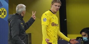Erling Haaland suena fuerte para el Barcelona