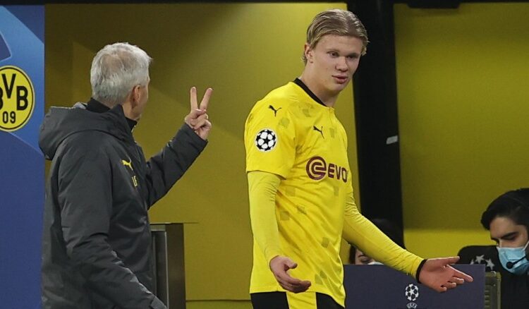 Erling Haaland suena fuerte para el Barcelona