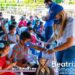 Entrega de juguetes y refrigerios en Soyapango por parte de Beatriz Olmedo