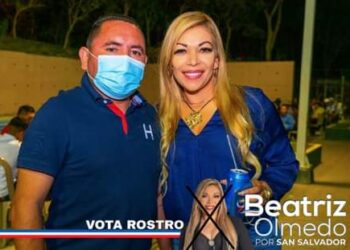 Beatríz Olmedo visitó a los defensores del voto en San Martín