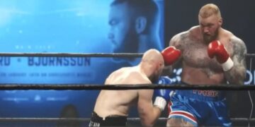 “La Montaña”, el actor de Game of Thrones, debutó como boxeador