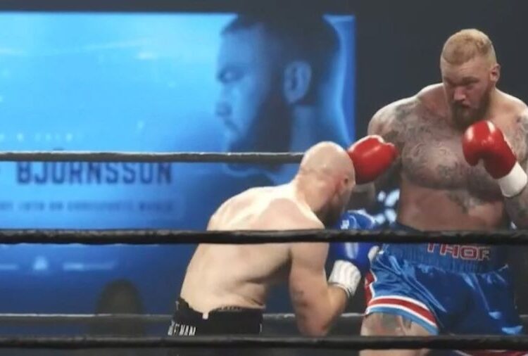 “La Montaña”, el actor de Game of Thrones, debutó como boxeador