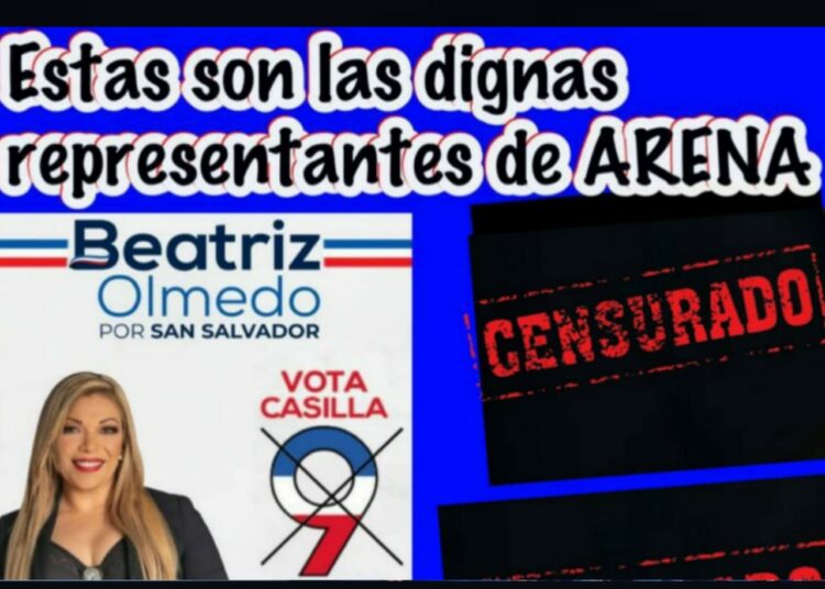 ¡ATENCIÓN! Debido a la aceptación que ha tenido Beatriz Olmedo, intentan boicotear campaña de manera sucia y denigrante