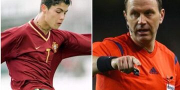 Exárbitro recuerda el odio de Cristiano por expulsarlo en su primer juego con Portugal