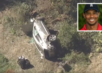 Tiger Woods sufrió un grave accidente automovilístico y fue hospitalizado