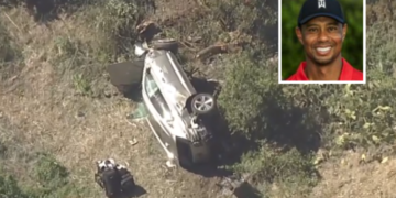 Tiger Woods sufrió un grave accidente automovilístico y fue hospitalizado