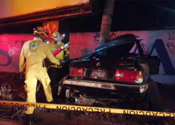 Joven fallece en violento accidente de tránsito en zona de la Ceiba