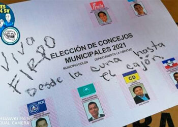 FAS, Firpo y Tomás Granitto protagonizan dedicatorias en papeletas de elecciones