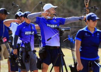 La selección salvadoreña de arquería va por el boleto olímpico y brillar en el Panamericano