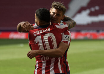 Ángel Correa saca del túnel al Atlético de Madrid