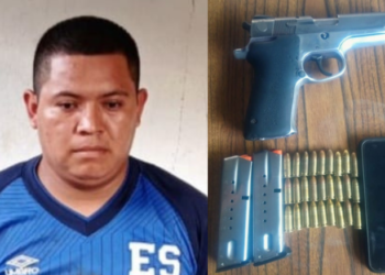 Arrestan a sujeto que portaba ilegalmente un arma de fuego en Usulután