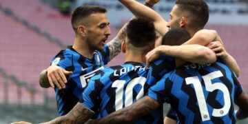 ‘Manita’ del Inter a la Sampdoria para festejar el ‘scudetto’
