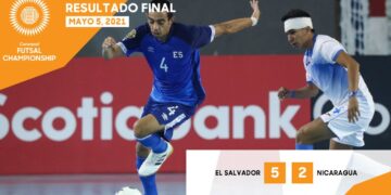Selección de fútbol sala de El Salvador derrota 5-2 a Nicaragua y clasifica a cuartos de final del Premundial