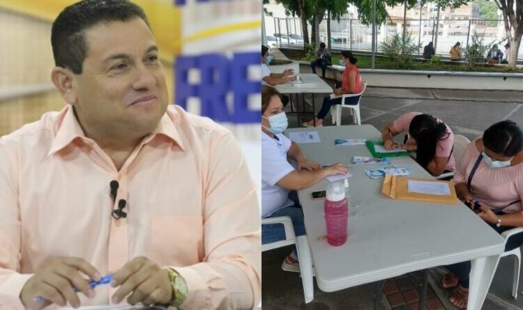 Ministro de Trabajo, Rolando Castro, impulsa la campaña para inscribir en empleos a personas que no cuentan con uno
