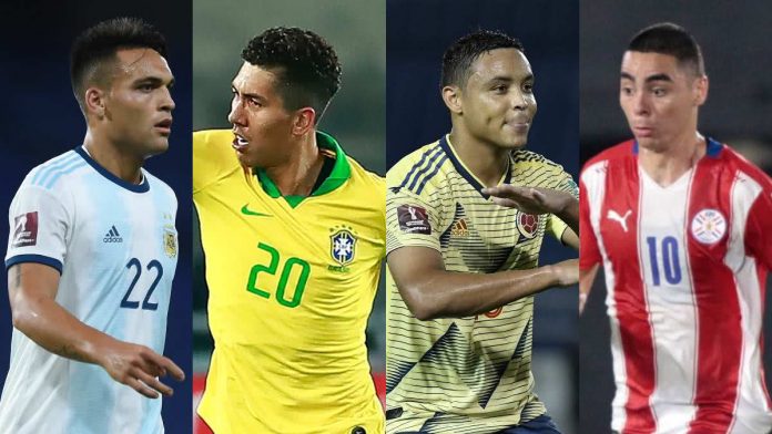 Paraguay-Brasil y Colombia-Argentina, duelos de alto calibre