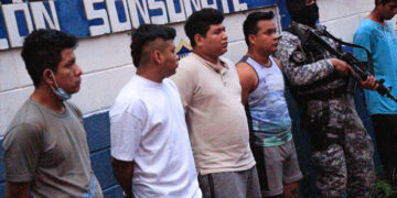 Capturan a miembros de la Pandilla 18 que atemorizaban a habitantes de Izalco, Sonsonate