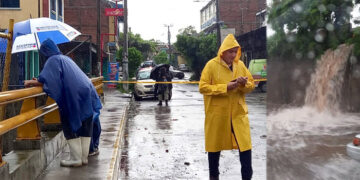 Estas son las zonas afectadas tras fuerte lluvia de esta tarde