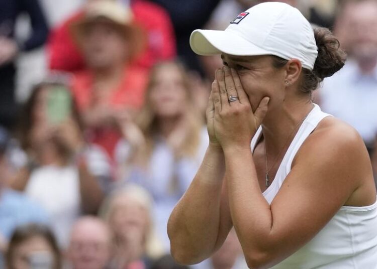Ashleigh Barty, nueva campeona de Wimbledon