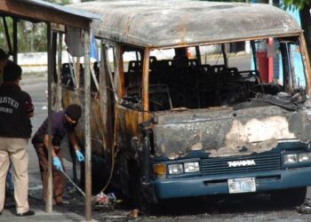 Capturan a involucrados en quema de un microbús con pasajeros a bordo, ocurrido en 2010