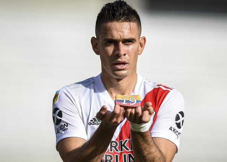 River Plate pierde a Borré, el histórico goleador del ciclo de Gallardo