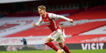 Odegaard se despide del Arsenal
