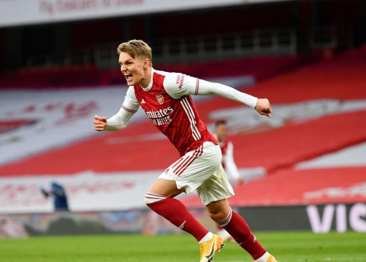 Odegaard se despide del Arsenal