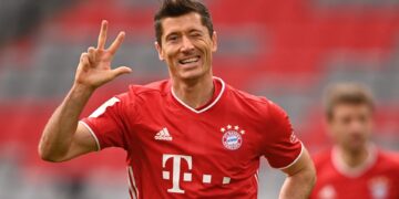 Robert Lewandowski elegido jugador del año en Alemania