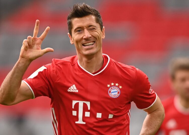 Robert Lewandowski elegido jugador del año en Alemania