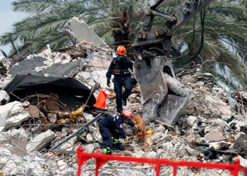 Sube a 78 la cifra de muertos por colapso de edificio en Miami